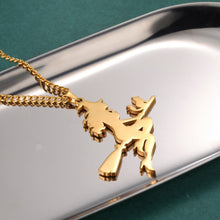 Load image into Gallery viewer, Cat And The Witch Necklace
