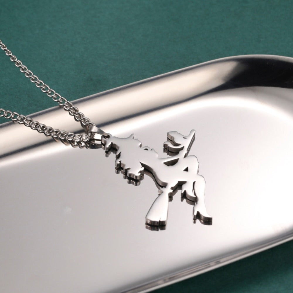 Cat And The Witch Necklace