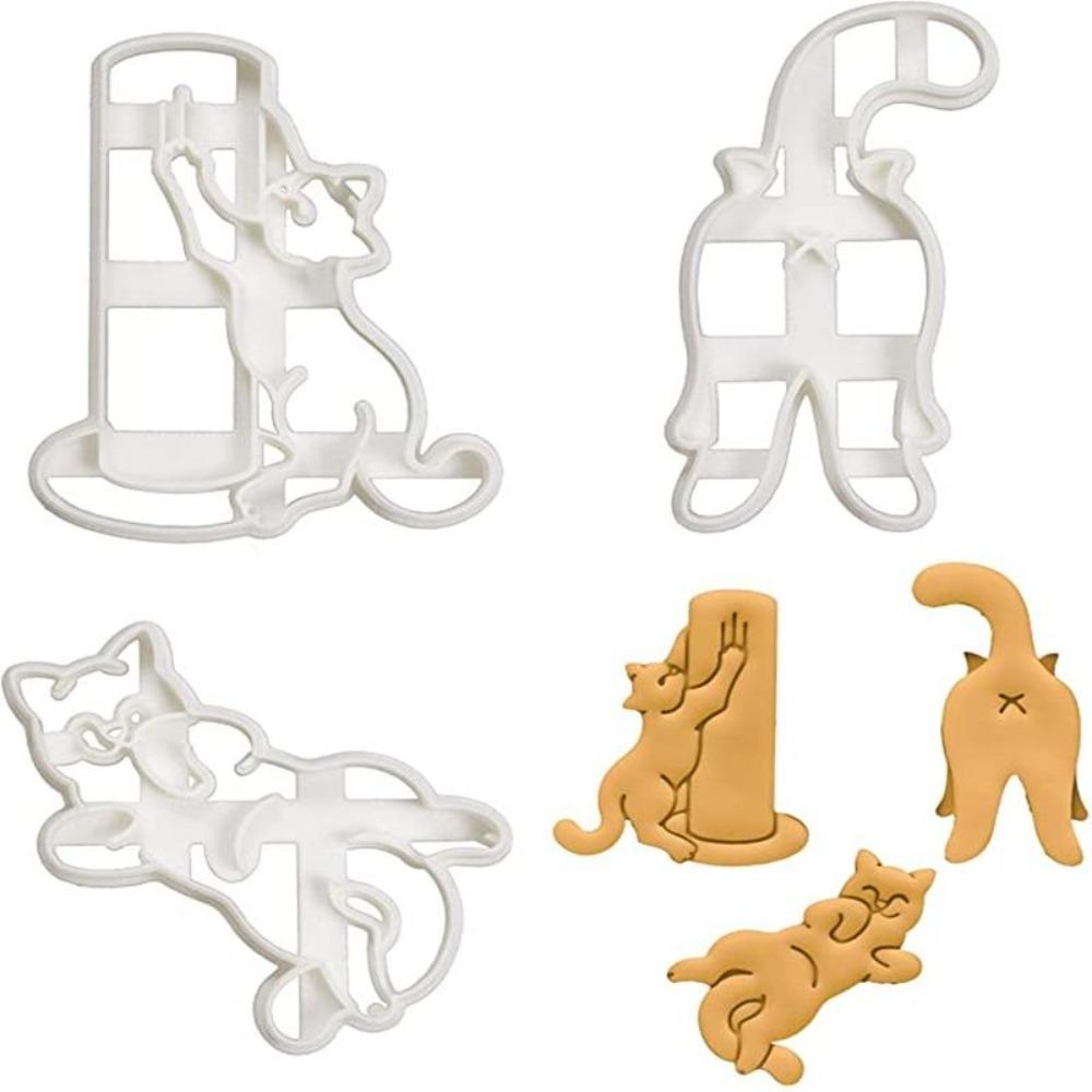 Cat Butt Cookie Cutters [3 Pcs Set]
