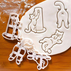 Cat Butt Cookie Cutters [3 Pcs Set]