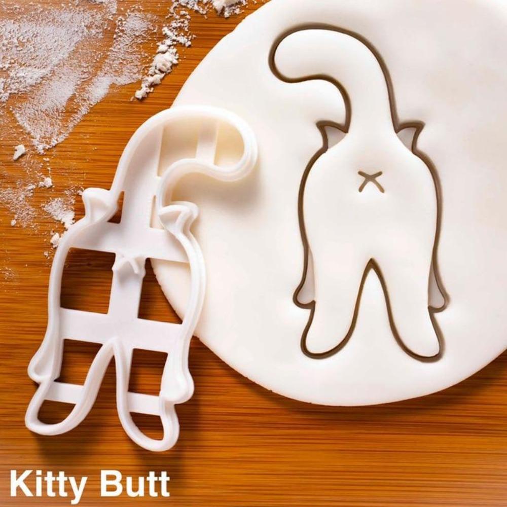 Cat Butt Cookie Cutters [3 Pcs Set]