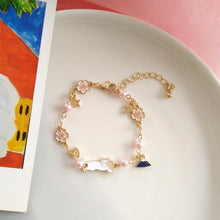 Load image into Gallery viewer, Playful Meow - Cat Chasing Mt Fuji Bracelet- Review
