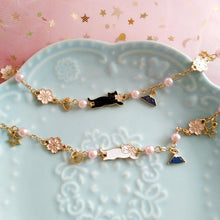 Load image into Gallery viewer, Playful Meow - Cat Chasing Mt Fuji Bracelet- Review
