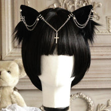 Load image into Gallery viewer, Playful Meow - Cat Ear Hairpin with Detachable Chain- Review
