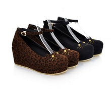 Load image into Gallery viewer, Playful Meow - Cat Ear Mary-Jane Shoes [Platform]- Review
