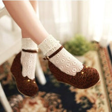Load image into Gallery viewer, Playful Meow - Cat Ear Mary-Jane Shoes [Platform]- Review
