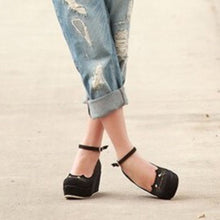 Load image into Gallery viewer, Playful Meow - Cat Ear Mary-Jane Shoes [Platform]- Review

