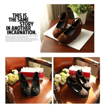 Load image into Gallery viewer, Playful Meow - Cat Ear Mary-Jane Shoes [Platform]- Review

