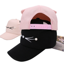 Load image into Gallery viewer, Playful Meow - Cat Ear Snapback Cap- Review
