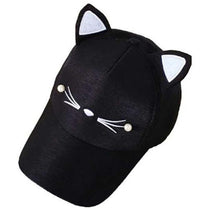 Load image into Gallery viewer, Playful Meow - Cat Ear Snapback Cap- Review
