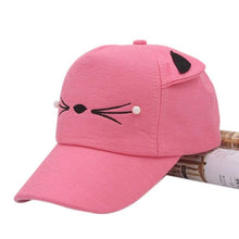 Load image into Gallery viewer, Playful Meow - Cat Ear Snapback Cap- Review
