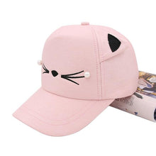 Load image into Gallery viewer, Playful Meow - Cat Ear Snapback Cap- Review
