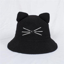 Load image into Gallery viewer, Playful Meow - Cat Face Bucket Hat With Tail- Review
