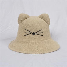 Load image into Gallery viewer, Playful Meow - Cat Face Bucket Hat With Tail- Review
