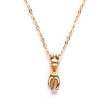 Load image into Gallery viewer, Playful Meow - Cat Holding Chain Necklace- Review
