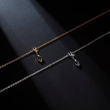 Load image into Gallery viewer, Playful Meow - Cat Holding Chain Necklace- Review
