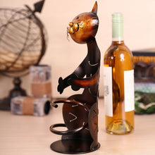 Load image into Gallery viewer, Cat Hug Wine Holder
