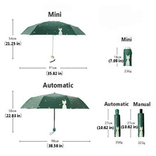 Load image into Gallery viewer, Playful Meow - Cat Lady&#39;s Little Umbrellas Windproof Anti UV- Review
