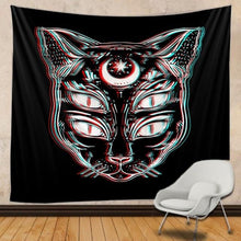 Load image into Gallery viewer, Playful Meow - Cat Mandala Tapestry- Review
