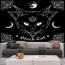 Load image into Gallery viewer, Playful Meow - Cat Mandala Tapestry- Review
