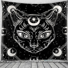 Load image into Gallery viewer, Playful Meow - Cat Mandala Tapestry- Review
