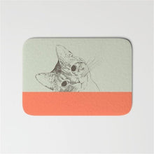 Load image into Gallery viewer, Playful Meow - Cat Non-slip Bath Mat- Review
