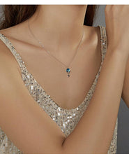 Load image into Gallery viewer, Playful Meow - Cat On Moon Necklace [925 Silver]- Review
