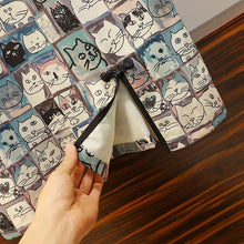 Load image into Gallery viewer, Playful Meow - Cat Print Bodycon Cheongsam (Plus Size Available)- Review
