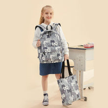 Load image into Gallery viewer, Playful Meow - Cat Print School Bag- Review
