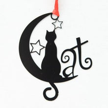Load image into Gallery viewer, Playful Meow - Cat Shadow Play Metal Bookmark- Review
