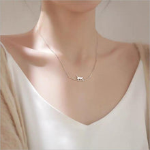 Load image into Gallery viewer, Playful Meow - Cat Walk Clavicle Necklace (925 Silver)- Review
