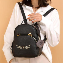 Load image into Gallery viewer, Playful Meow - Cat Whiskers Backpack- Review
