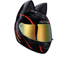 Load image into Gallery viewer, Playful Meow - Cat Woman Full Face Motorcycle Helmet- Review
