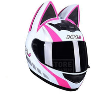 Load image into Gallery viewer, Playful Meow - Cat Woman Full Face Motorcycle Helmet- Review
