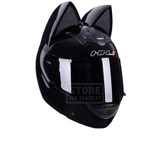 Load image into Gallery viewer, Playful Meow - Cat Woman Full Face Motorcycle Helmet- Review
