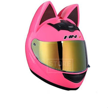 Load image into Gallery viewer, Playful Meow - Cat Woman Full Face Motorcycle Helmet- Review
