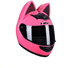 Load image into Gallery viewer, Playful Meow - Cat Woman Full Face Motorcycle Helmet- Review
