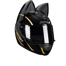 Load image into Gallery viewer, Playful Meow - Cat Woman Full Face Motorcycle Helmet- Review
