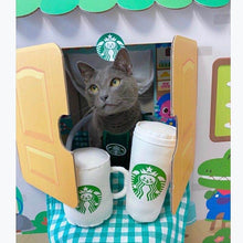 Load image into Gallery viewer, Playful Meow - Catbucks Funny Apron- Review
