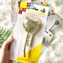 Load image into Gallery viewer, Playful Meow - Catnip Cat Toy Pet Kitten Chewing toy herbe a chat Cute Lollipop Silvervine Ball Catnip Treat Ball Cat Teething Toy Cat Supplies- Review
