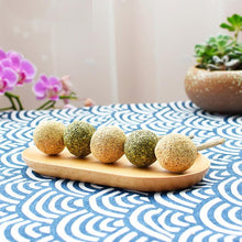 Load image into Gallery viewer, Playful Meow - Catnip Cat Toy Pet Kitten Chewing toy herbe a chat Cute Lollipop Silvervine Ball Catnip Treat Ball Cat Teething Toy Cat Supplies- Review
