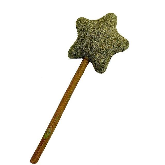 Playful Meow - Catnip Cat Toy Pet Kitten Chewing toy herbe a chat Cute Lollipop Silvervine Ball Catnip Treat Ball Cat Teething Toy Cat Supplies- Review