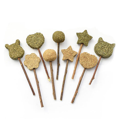 Playful Meow - Catnip Cat Toy Pet Kitten Chewing toy herbe a chat Cute Lollipop Silvervine Ball Catnip Treat Ball Cat Teething Toy Cat Supplies- Review