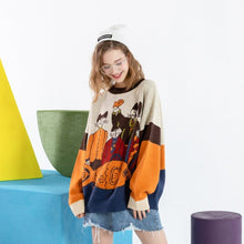 Load image into Gallery viewer, Cats Dinner Knitted Pullover
