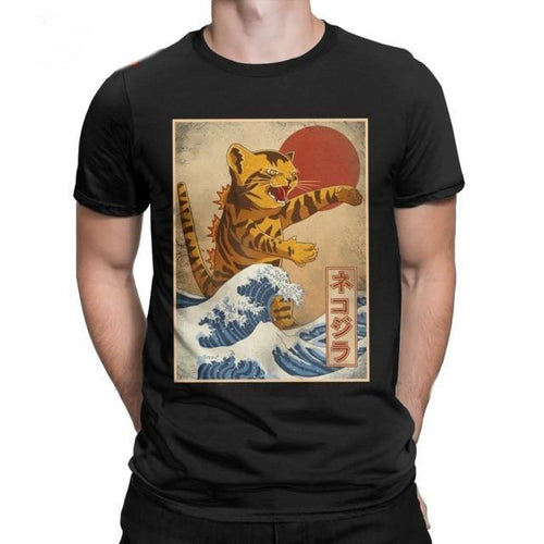 Playful Meow - Catzilla T Shirt [Plus Size Available]- Review