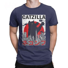 Load image into Gallery viewer, Playful Meow - Catzilla T Shirt [Plus Size Available]- Review
