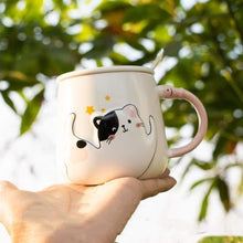 Load image into Gallery viewer, Cheeky Kitty Mug Set
