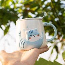 Load image into Gallery viewer, Cheeky Kitty Mug Set
