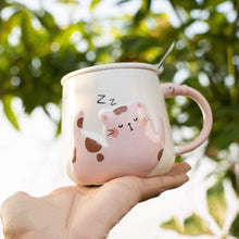 Load image into Gallery viewer, Cheeky Kitty Mug Set
