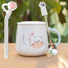Load image into Gallery viewer, Cheeky Kitty Mug Set
